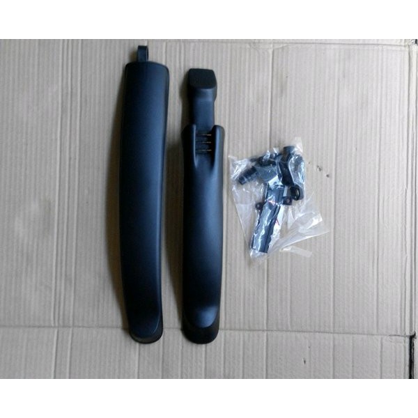 Fender Sepeda Gunung MTB Polygon Black. Hitam. Mudguard. Spakbor. Selebor.