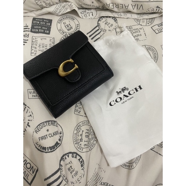 dompet coach tabby hitam