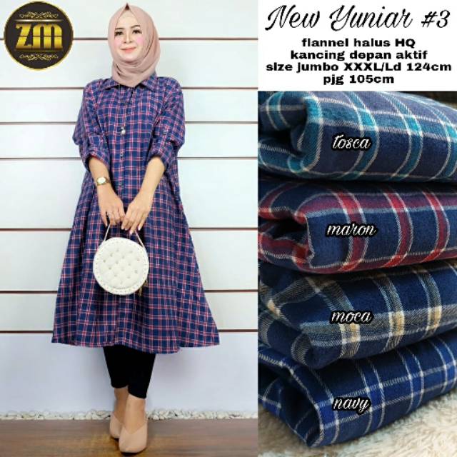 2609 NEW YUNIAR#3 LONG TUNIK ORY ZM