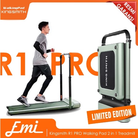 Kingsmith R1 PRO Walking Pad 2 in 1 Treadmill - hijau