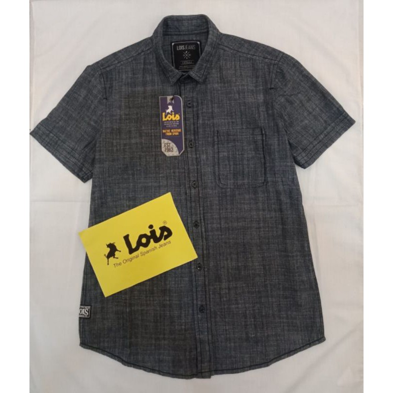 KEMEJA LOIS LENGAN PENDEK ORI