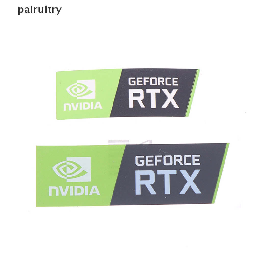 Stiker label Kartu Grafik desktop laptop RTX 3090TI 3080TI 3070 3060