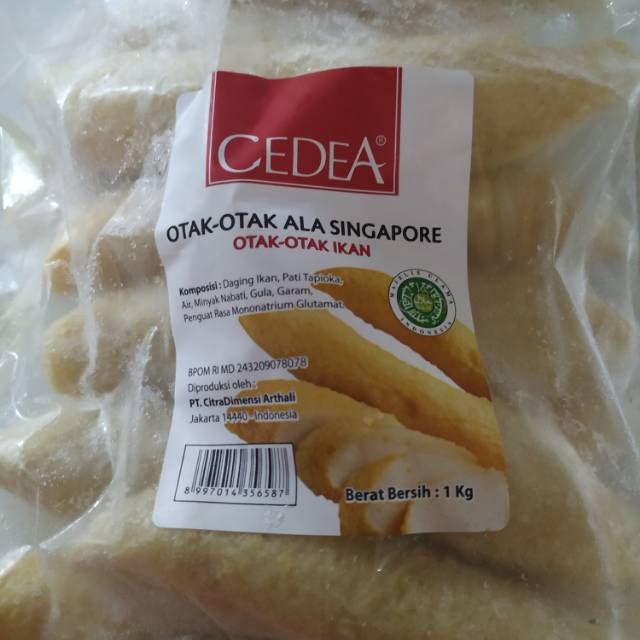 

Cedea Otak Otak Ikan Singapore 1kg