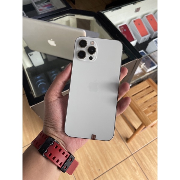 Iphone 12pro max 128gb silver second