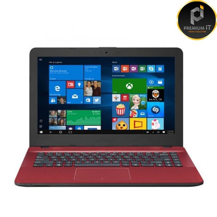 Asus X441MA-GA013T/Intel N4000/4GB/1TB/14"/Windows 10/Red