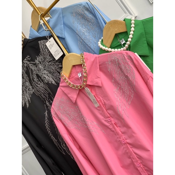 FW B1308 Kemeja Sayap Import Premium Quality