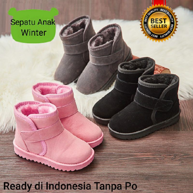 Sepatu Boots Anak Musim Dingin / Waterproof Winter Boots 02