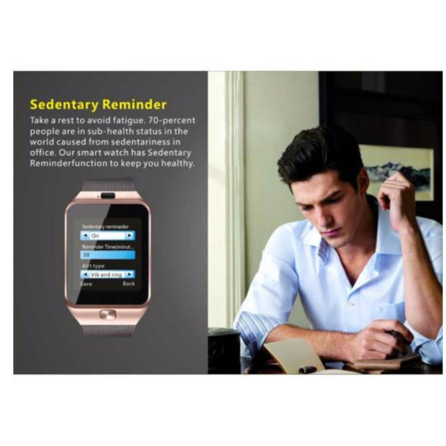 SMARTWATCH DZ09 JAM TANGAN KAMERA