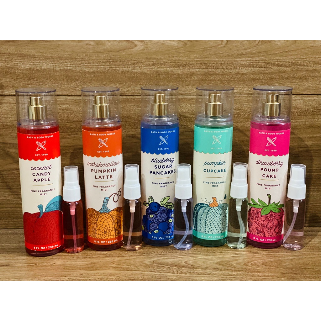 SHARE IN BBW Body Mist NEW Collection 2021 30 Ml - PART II