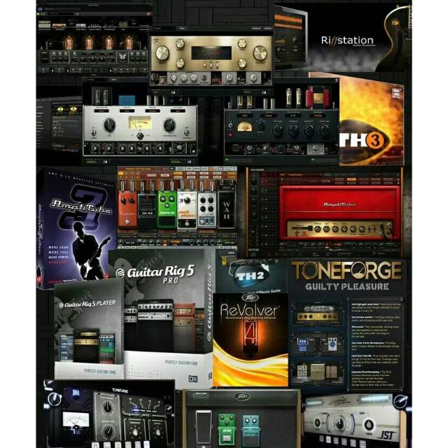 Software Efek Gitar USB Link Guitar DVD