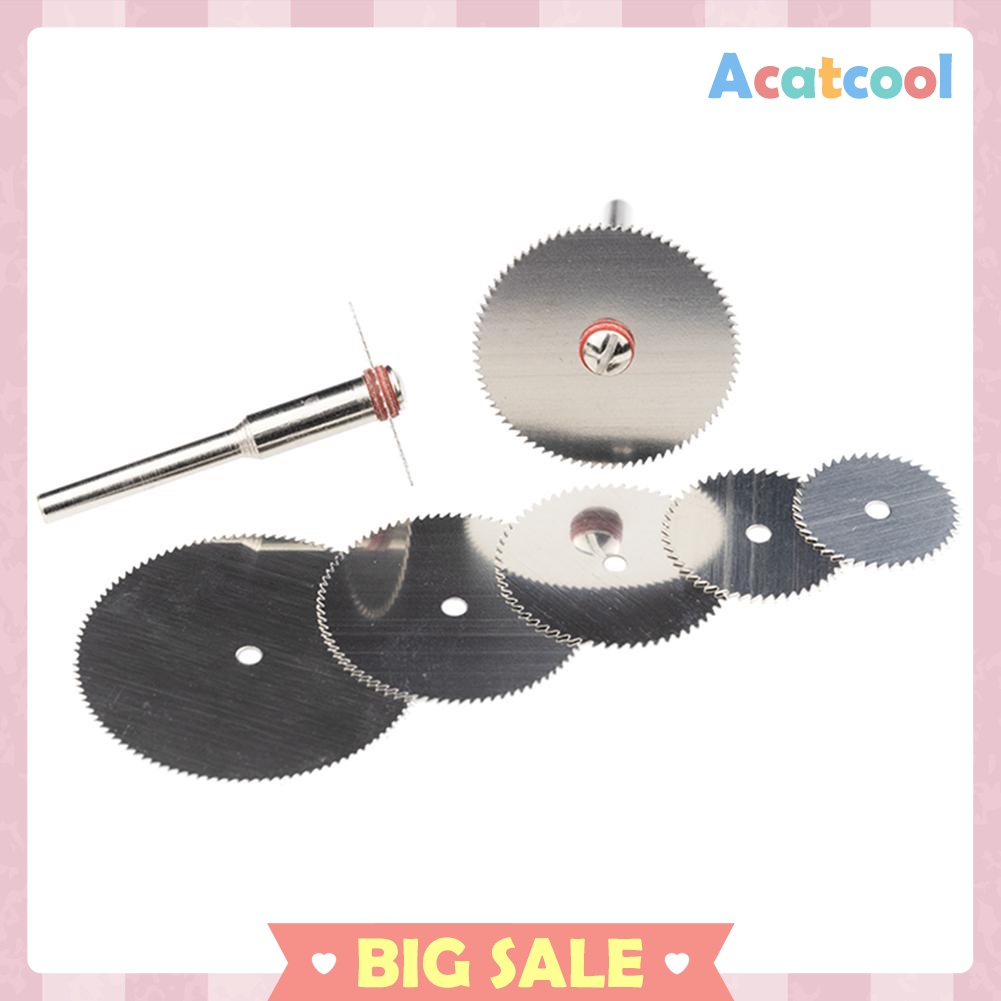 10pcs Woodworking Round Saw Blades Wood Polishing Disc Rotary Cutting Tool