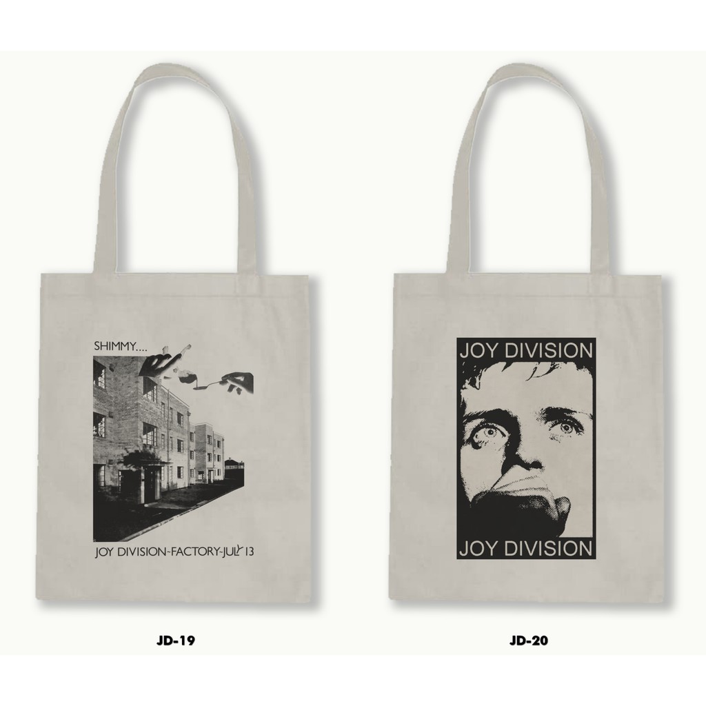 TOTE BAG BLACU - JOY DIVISION .01