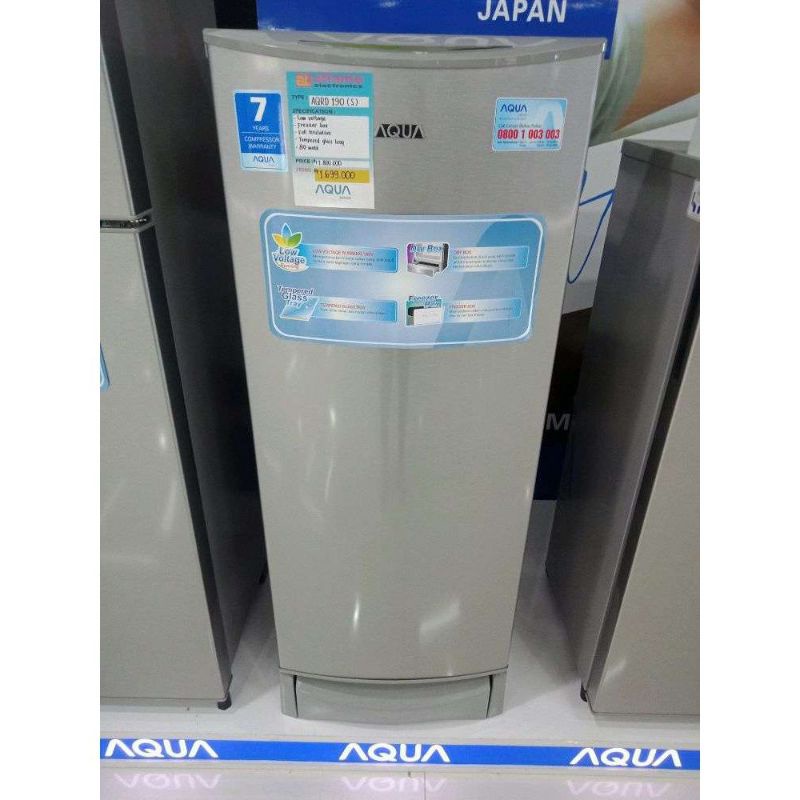 Kulkas 1 pintu AQUA JAPAN AQR D205#elektronikbandung#elektronikmurah