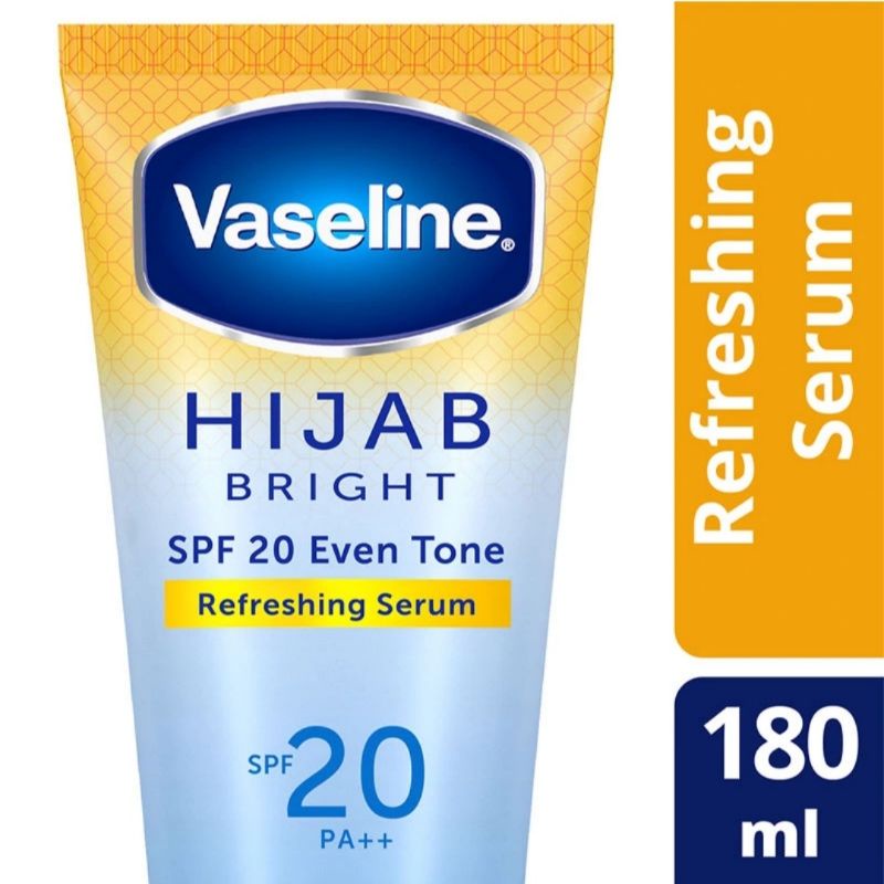 VASELINE Body Serum Hijab Bright Refreshing SPF 20 PA++ 180ml