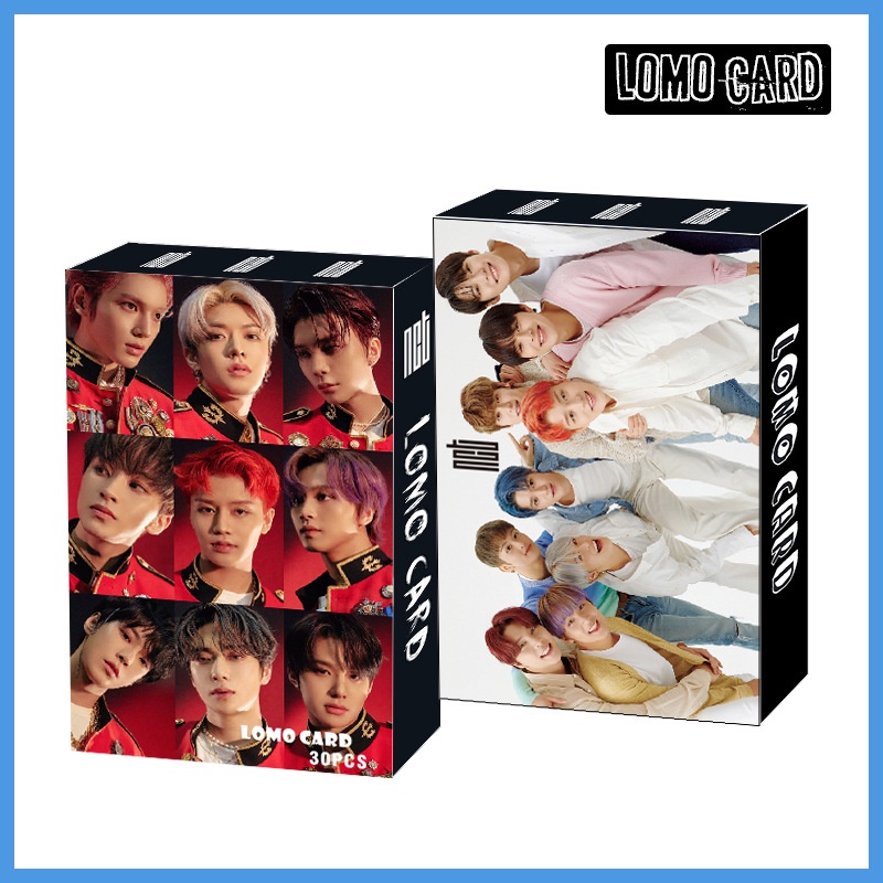 ASTRO Kartu Lomo Foto Kpop EXO IKON ITZY IZONE MONSTAX NCT Seventeen Stray Bahan Velvet Warna Merah