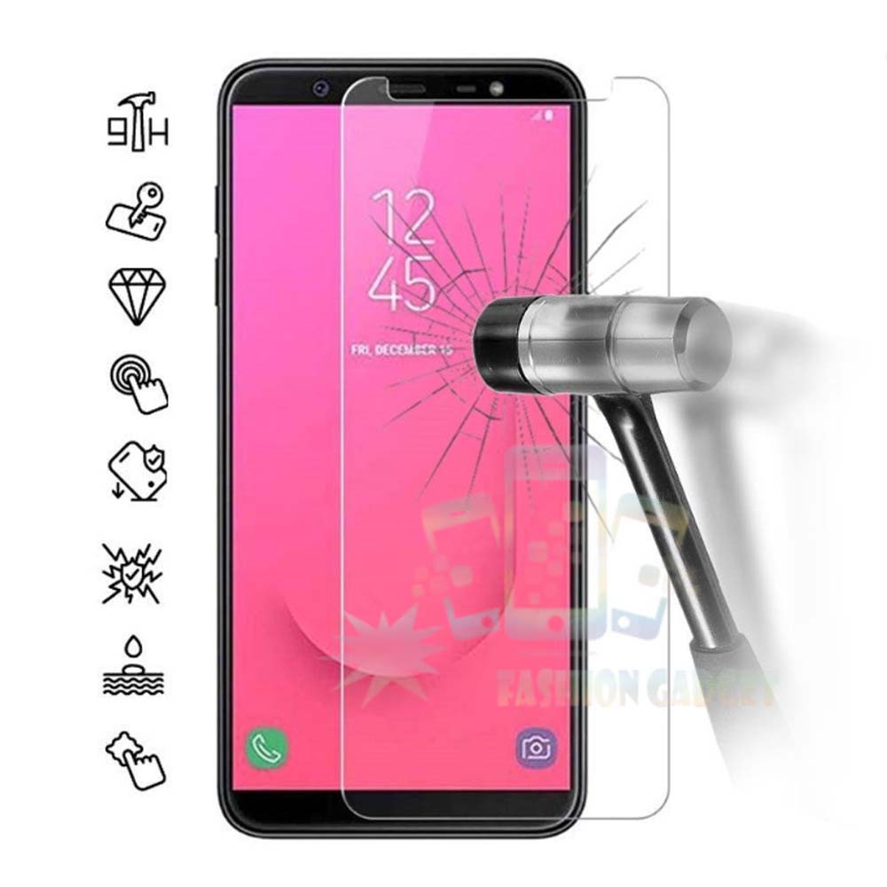 Tempered Glass Samsung Galaxy J8 2018 Anti Gores Kaca Screen Protector Screen Guard Pelindung Layar