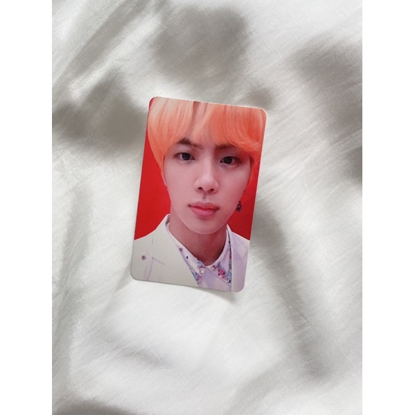 Jin BTS Love Yourself Official PC | Jin official Photocard