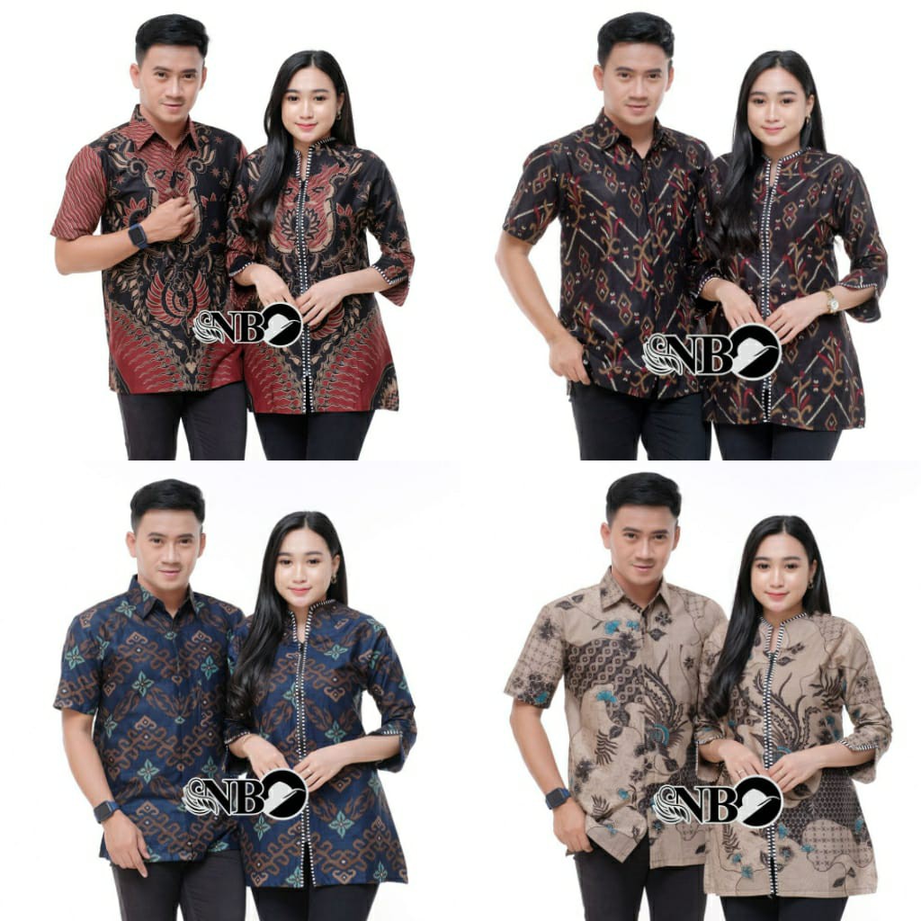 Batik Couple pria wanita seragam kantor baju pria batik wanita batik seragam M L XL XXL XXXL  batik pesta masa kini