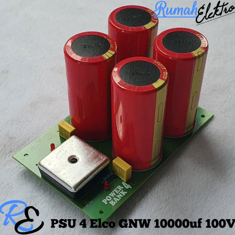 Kit PSU 4 Elco GNW 10000uf 100V