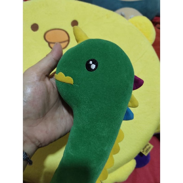 BONEKA MAINAN DINO STICK MINISO LIFE BONEKA DINOSAURUS ALAT PUKUL
