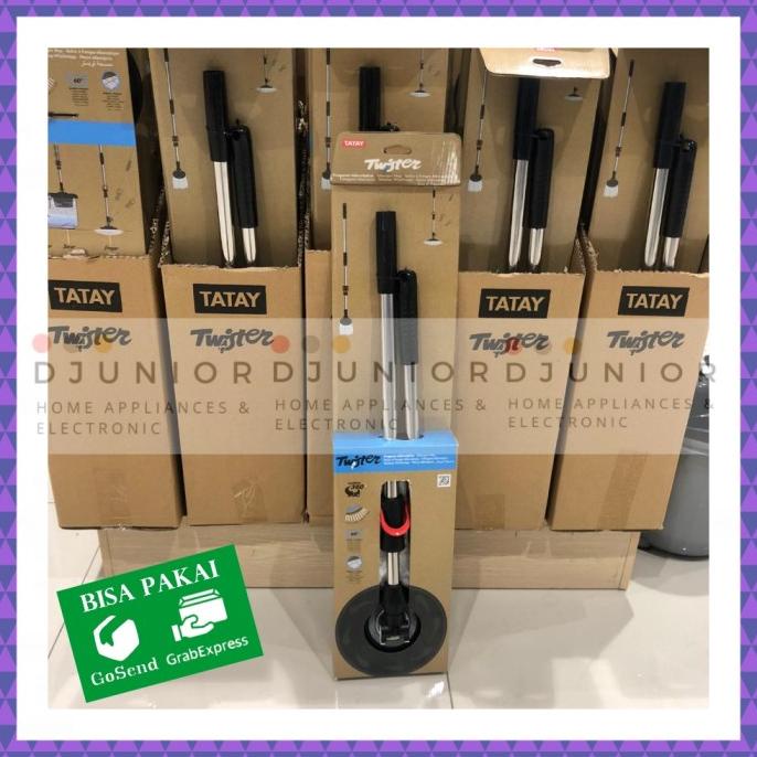 TATAY - TONGKAT / GAGANG ALAT PEL MOP PUTAR