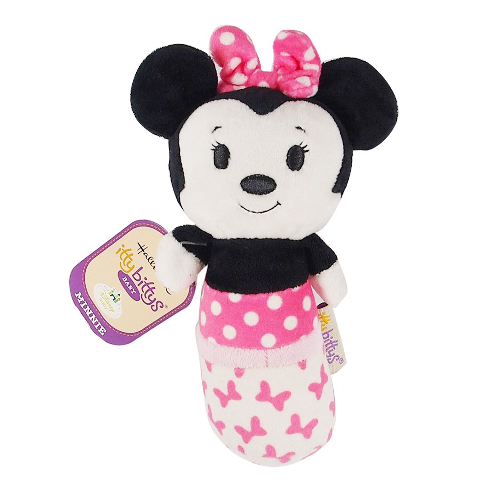 minnie mouse plush rattle