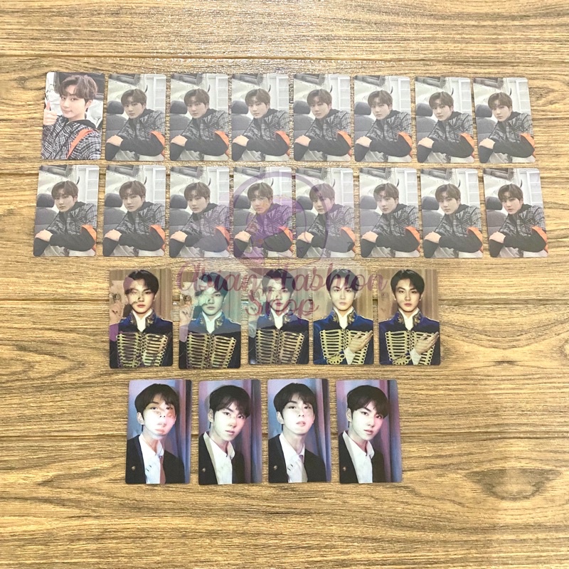 ENHYPEN Jungwon Photocard pc Album BORDER : CARNIVAL bdc