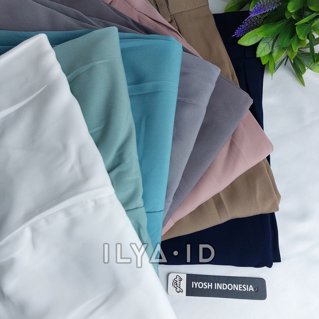 BELI 1 GRATIS 1 Loose Pants 332 PREMIUM Bahan Melar - Celana Anti Kusut - Casual/Formal