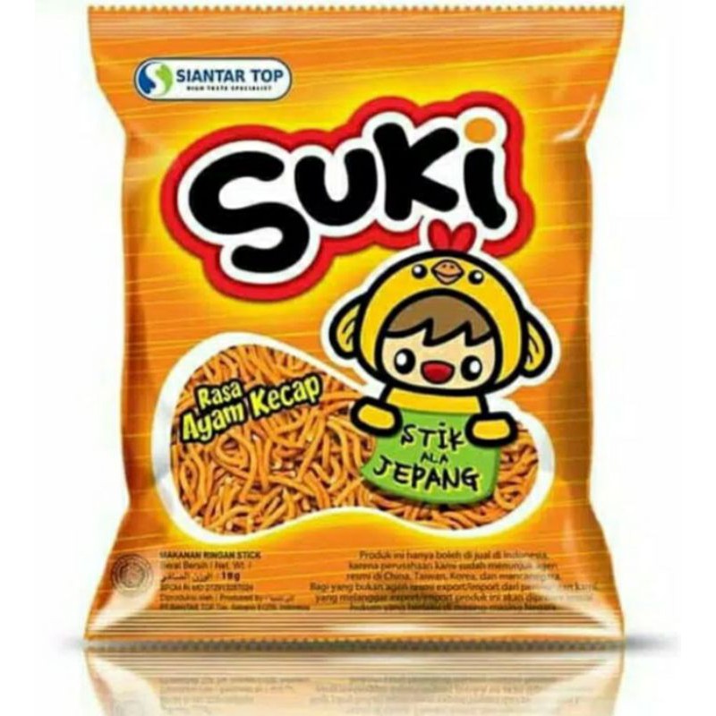 

SNACK MIE SUKI SNACK MIE RASA AYAM KECAP 125GR