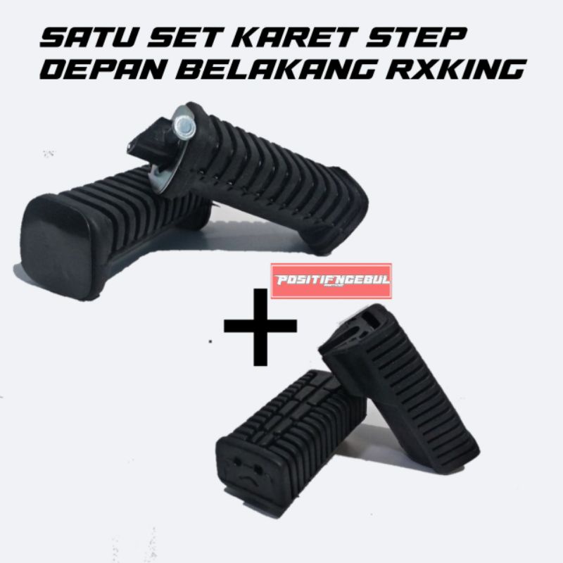 Karet step depan belakang rxking new rxk karet barstep footstep pijakan kaki depan belakang rxking n