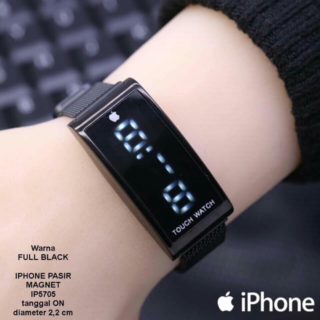Jam tangan iPhone led capsul pria & wanita 5705