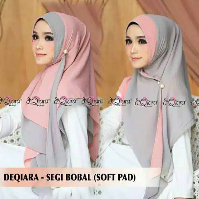 Hijab Segitiga Bebol Pet 2 Layer