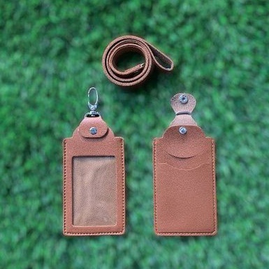 

LANYARD ID CARD KULIT ID CARD HOLDER KULIT TEMPAT ID CARD KULIT HITAM QUICK