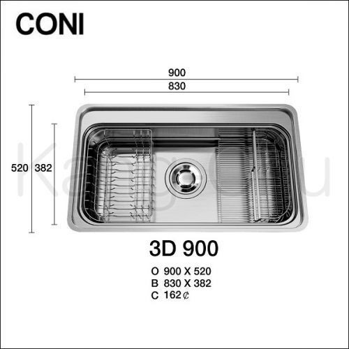 SALE Kitchen Sink Coni Tango CST  Kran Dan Afur