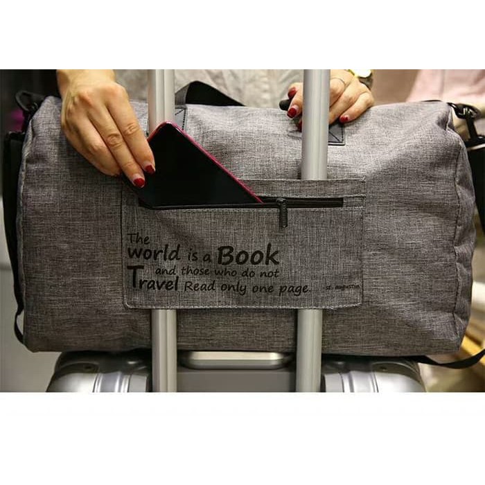 Tas Jinjing Travel Bag Duffle Bag Portable World Doky