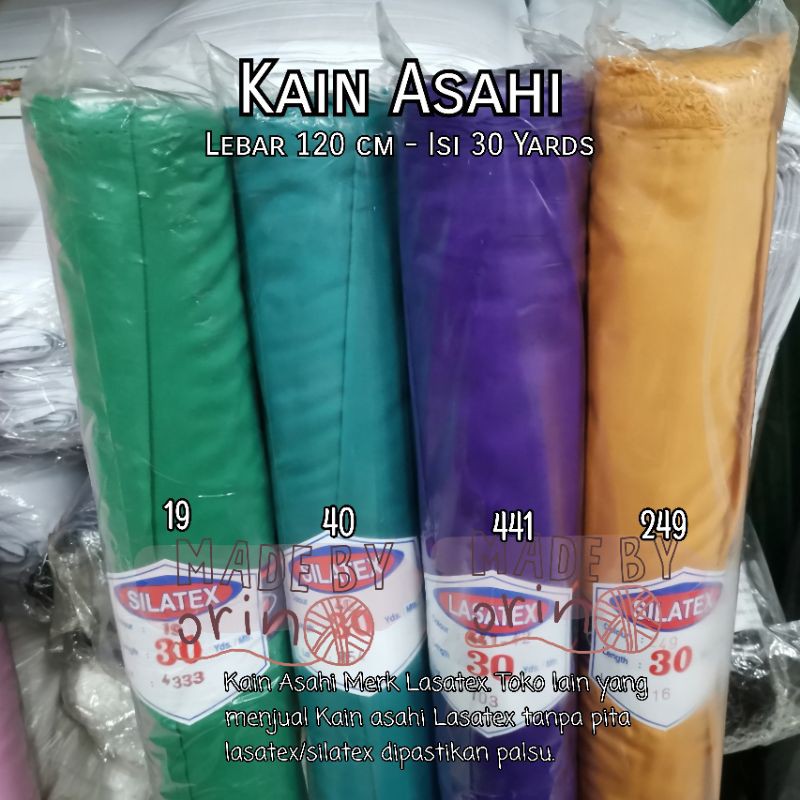 Kain Asahi 1 Roll Gulungan Lasatex Kain Furing Asahi