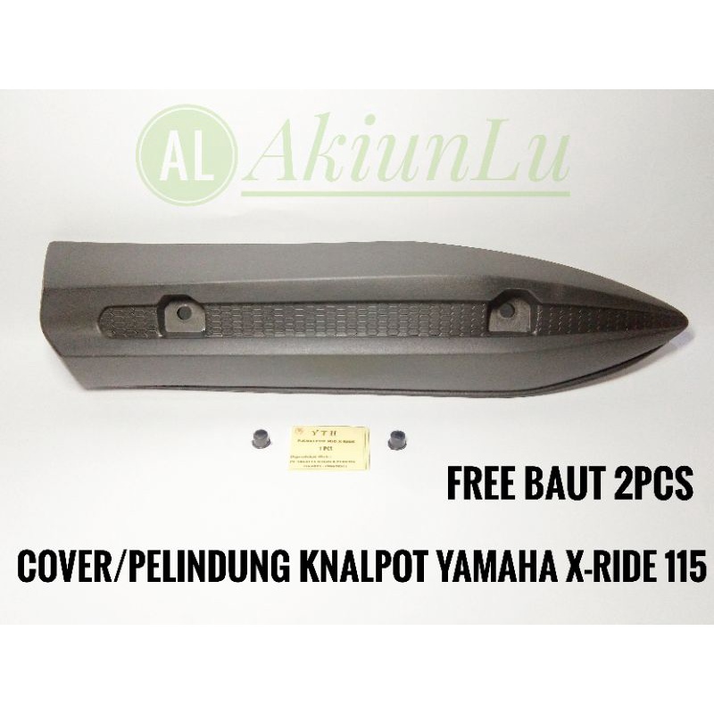 COVER/PELINDUNG KNALPOT STANDAR YAMAHA X-RIDE 115