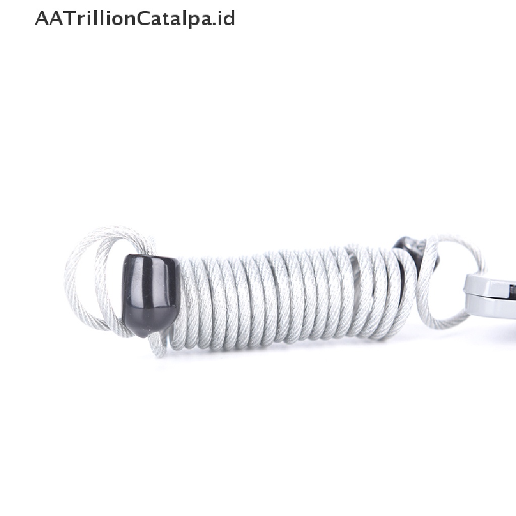 Aatrillioncatalpa Kunci Sepeda Model Kabel Dengan Password Digital Anti Maling