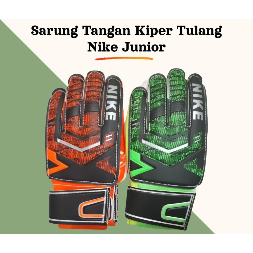 Sarung Tangan Kiper Tulang Nike Junior