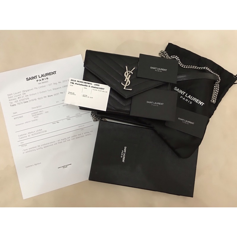 PRELOVED YSL WOC AUTH