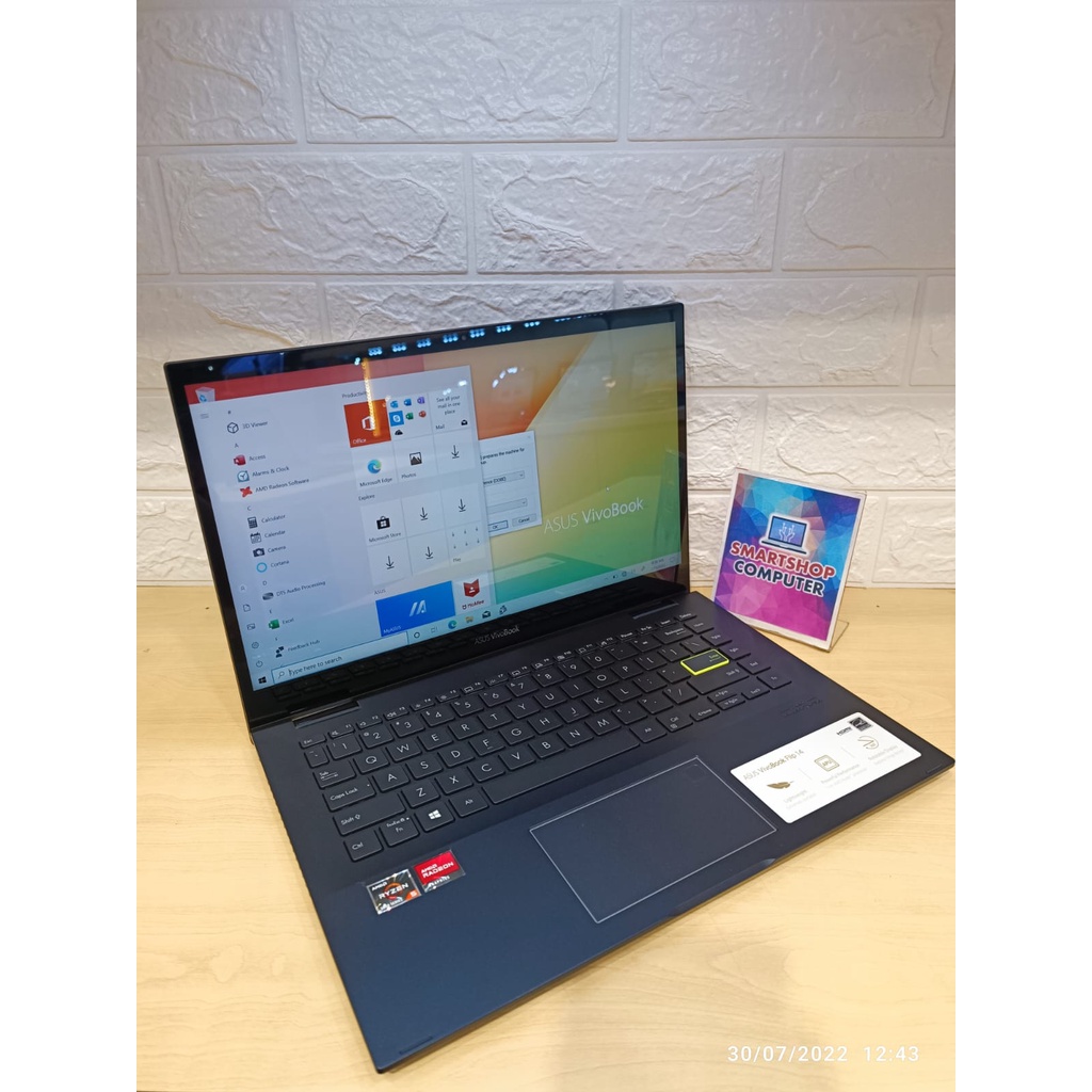 Laptop Asus Vivobook flip TM420UA 2in1 Amd Ryzen 5500U 20GB 1TB SSD Windows 10 Original