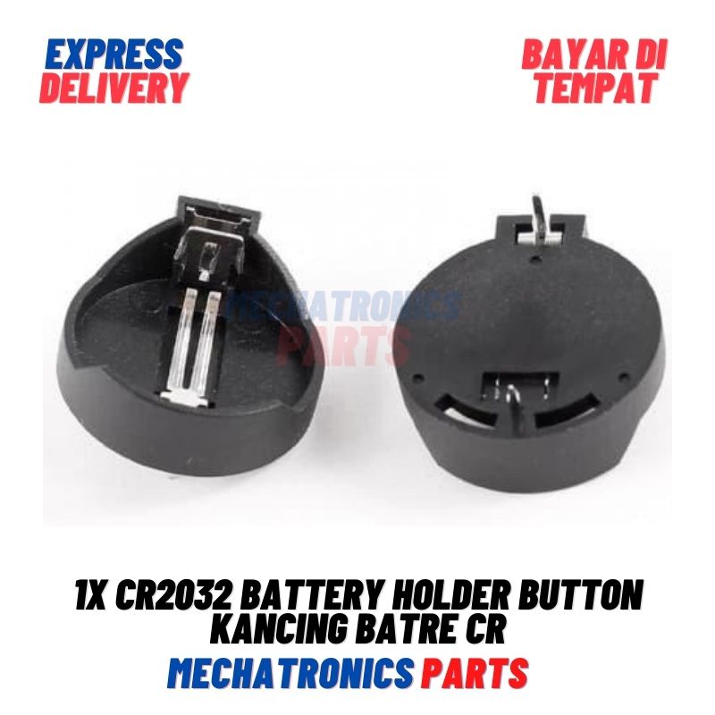 1X CR2032 BATTERY HOLDER BATERAI CASE BATERE BUTTON KANCING BATRE CR