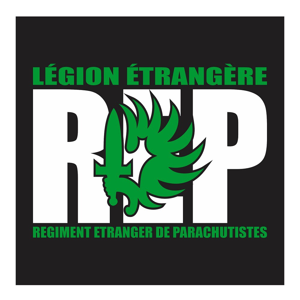 

Legion Etrangere REP 2, French Foreign Legionnaire, Cutting Sticker