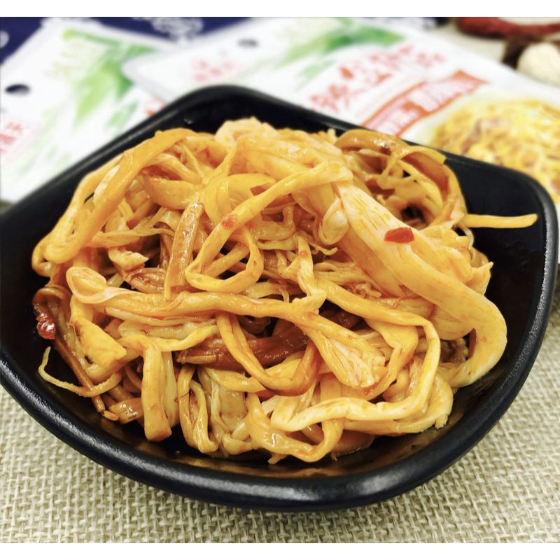 (HALAL) Enoki Cemilan Instan Mushroom Spicy 香辣金针菇 30g