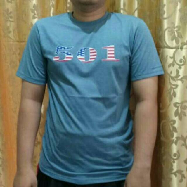 Kaos / Baju / T'Shirt Levis 501 & Alf Cloth Amrcn Eagle / Kaos Premium Quality