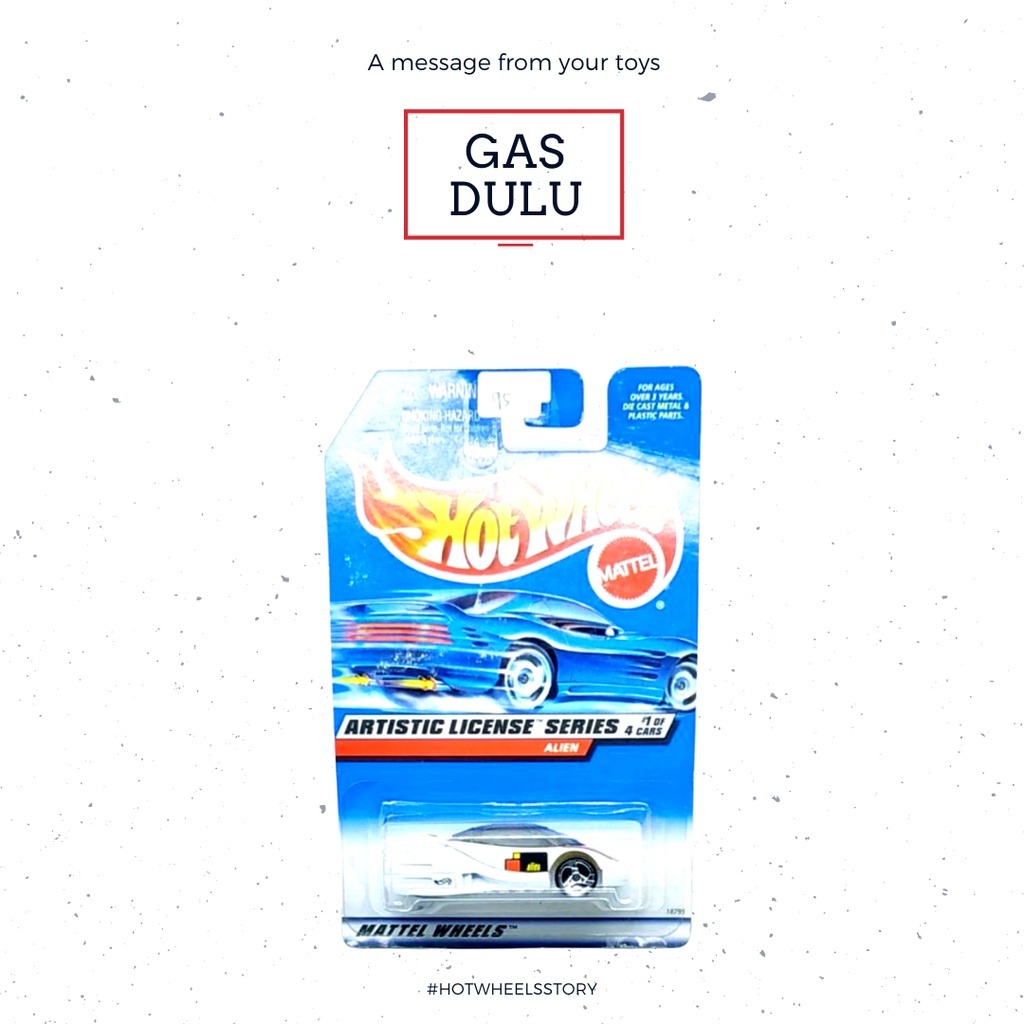 Hot Wheels Alien Artistic License Series