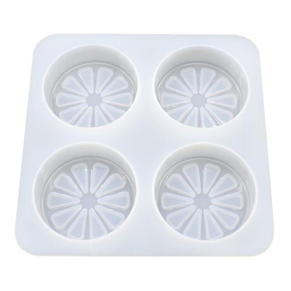 R-flower Soap Mold DIY Art Soaps Making Silicone Cetakan Resin Jeruk