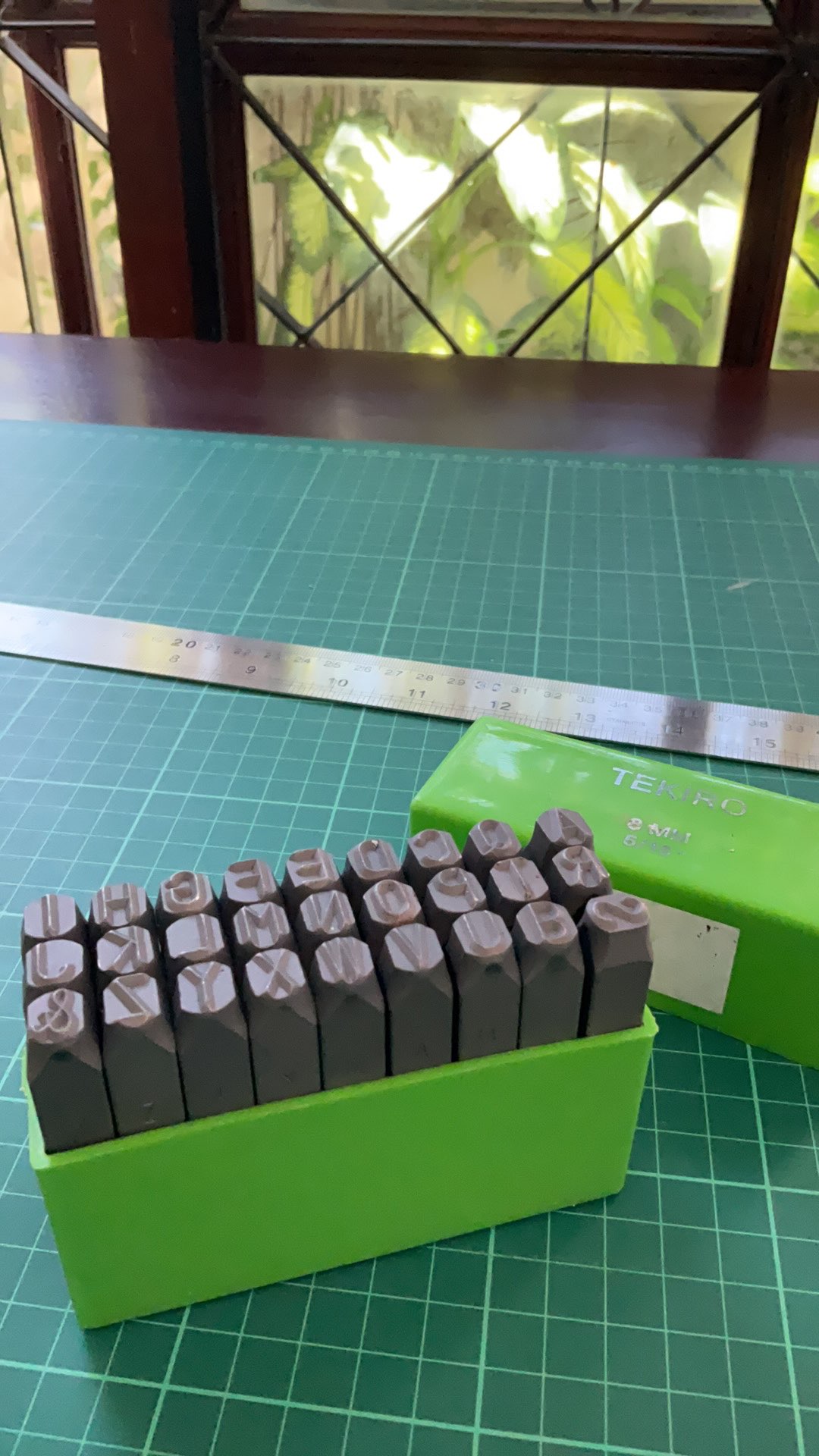 Tekiro Huruf Ketok 8 Mm / Letter Punch