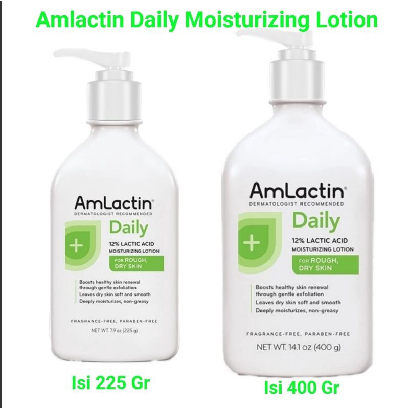 AmLactin Daily Moisturizing Body Lotion 225 Gr / 400 Gr