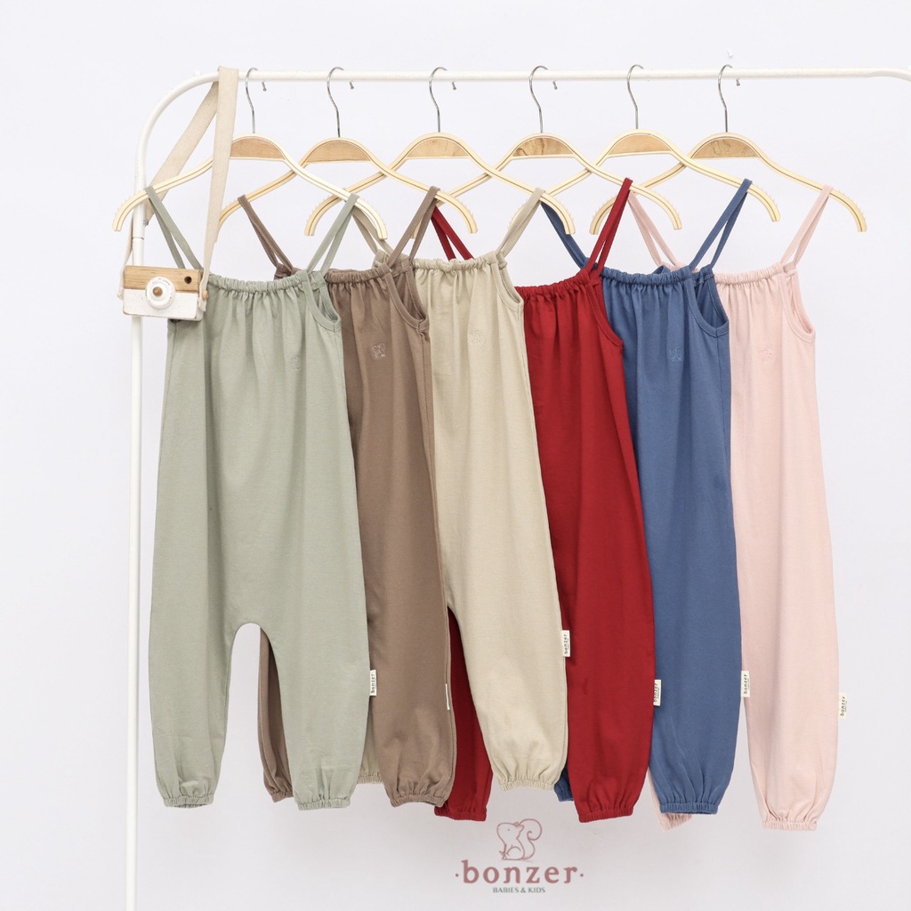 PROMO 7.7 PROMO BAJU LEBARAN MURAH BONZER BABY EMILY JUMPSUIT JUMPSUIT BAJU ANAK FASHION ANAK PEREMPUAN 6 - 24 BULAN